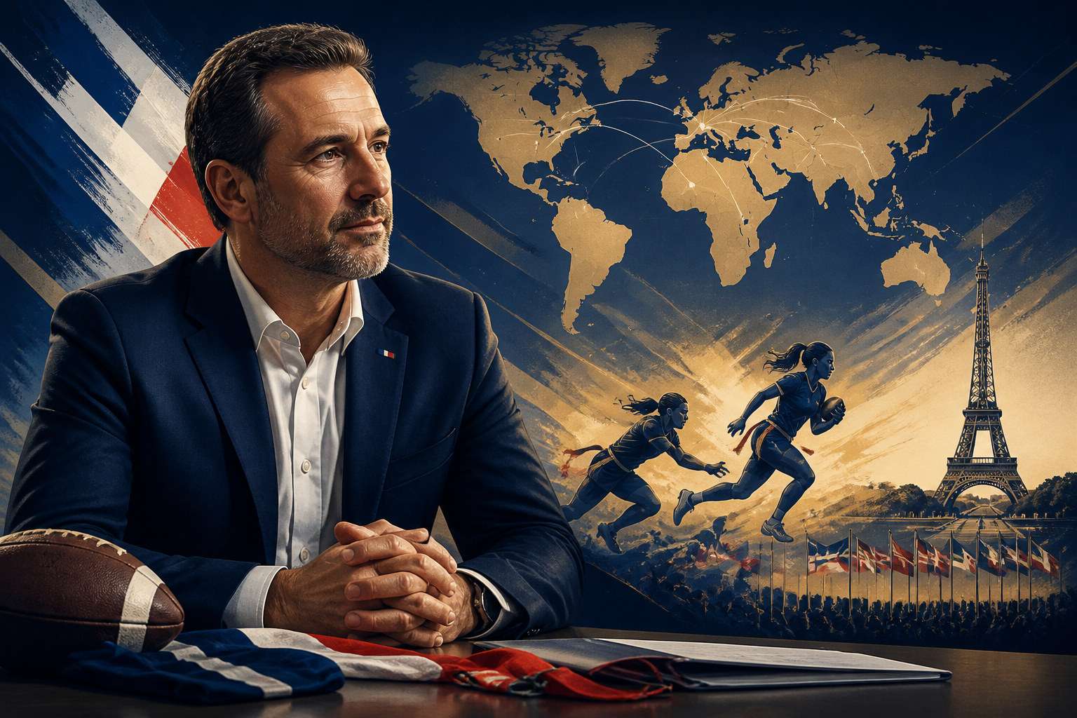Il presidente della federazione francese fa il punto sui Mondiali di flag football