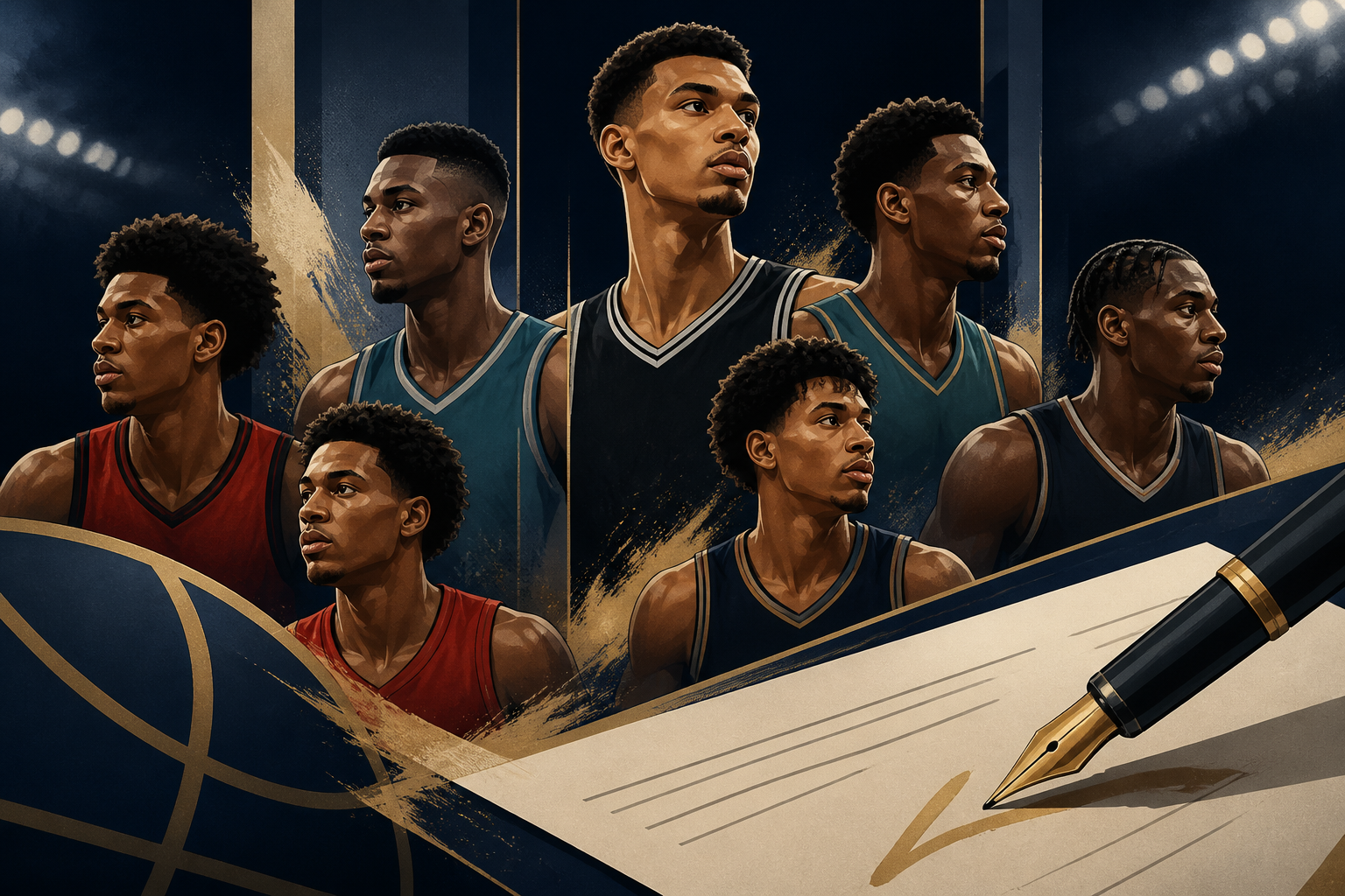 Seven 2023 draftees sign rookie extensions