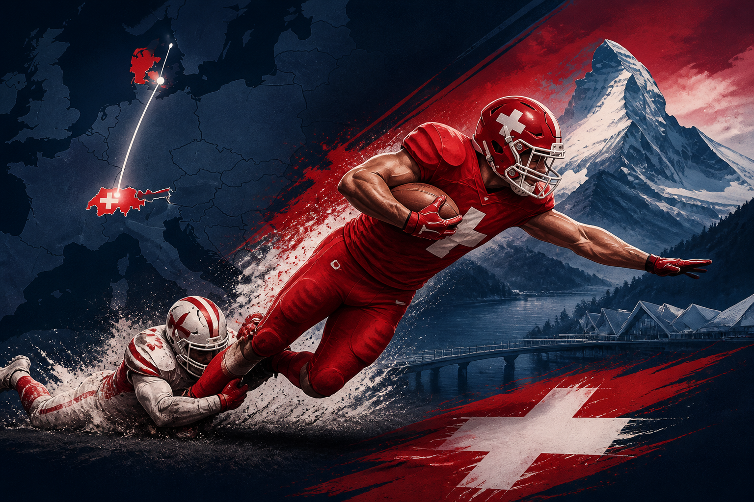 Svizzera travolgente: 64-0 alla Danimarca e semifinale europea