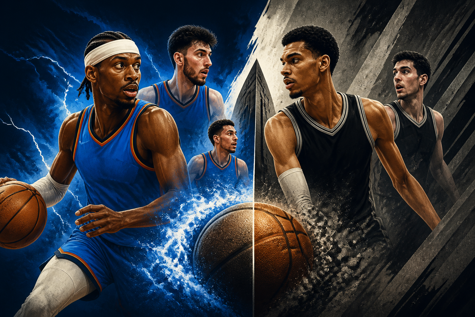 Thunder open season with win over Spurs