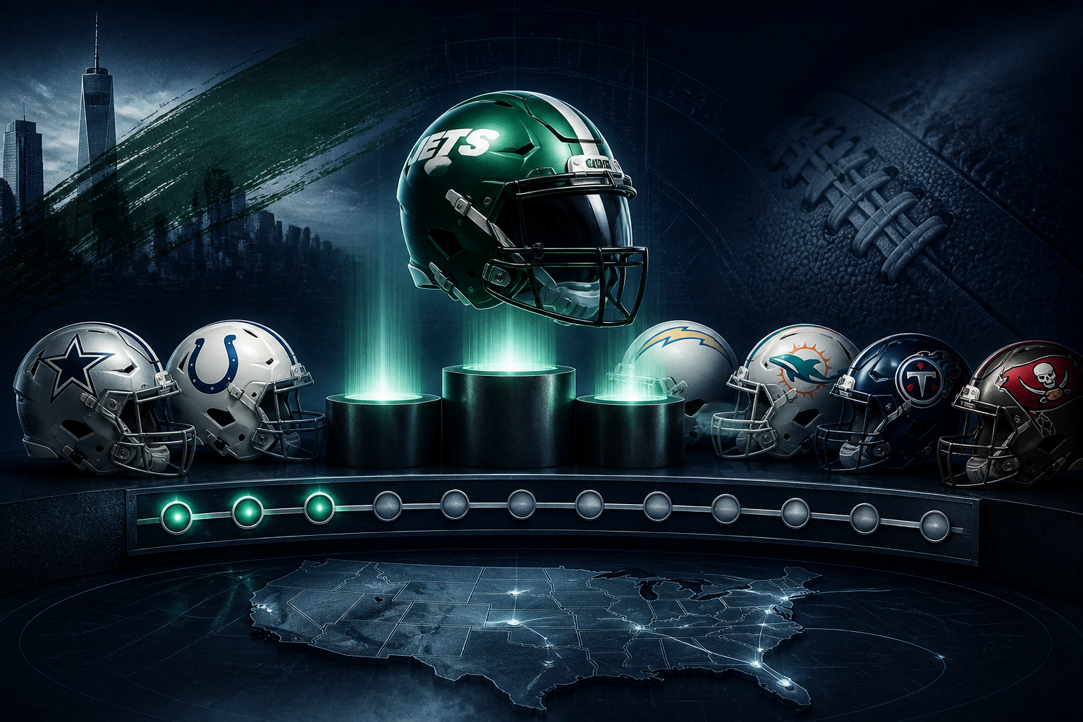 Jets con tre delle prime 11 scelte nell’ordine del Draft 2027