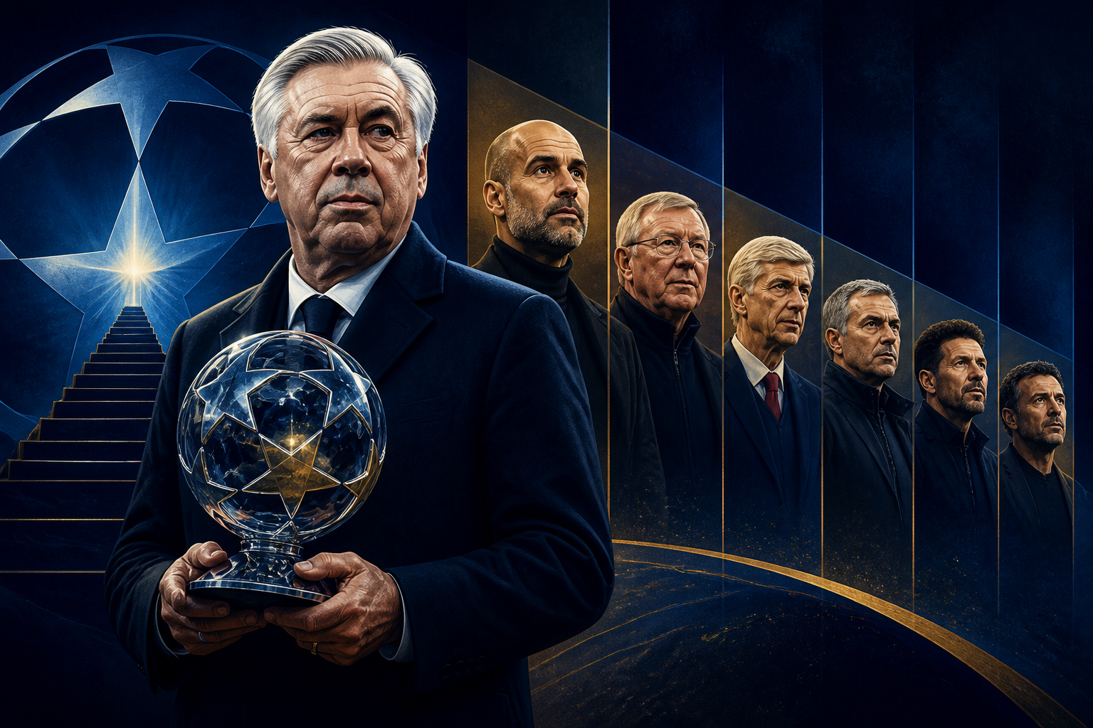 Ancelotti leads Champions League coaching records