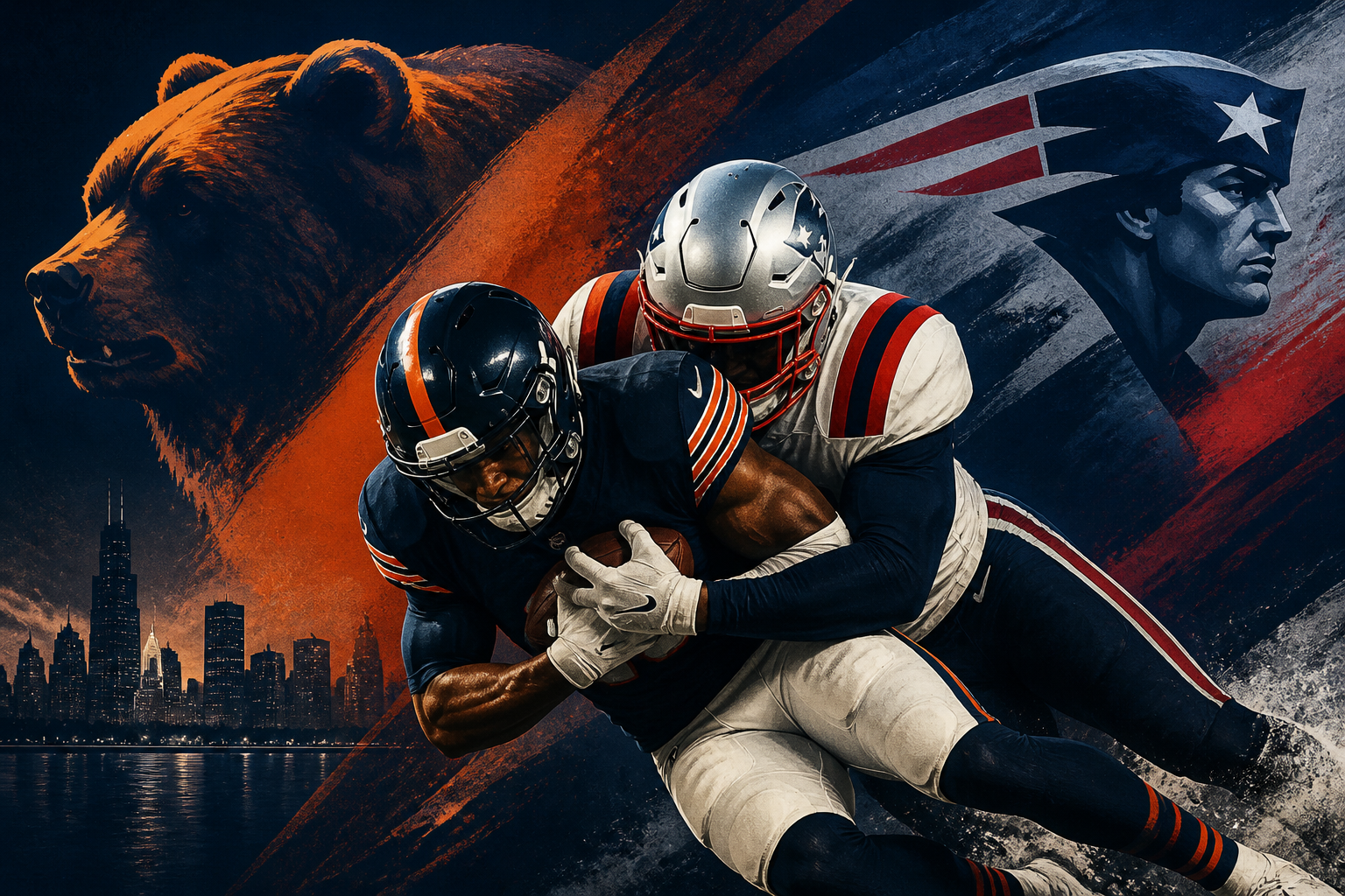 Bears hold off Patriots, 30-24