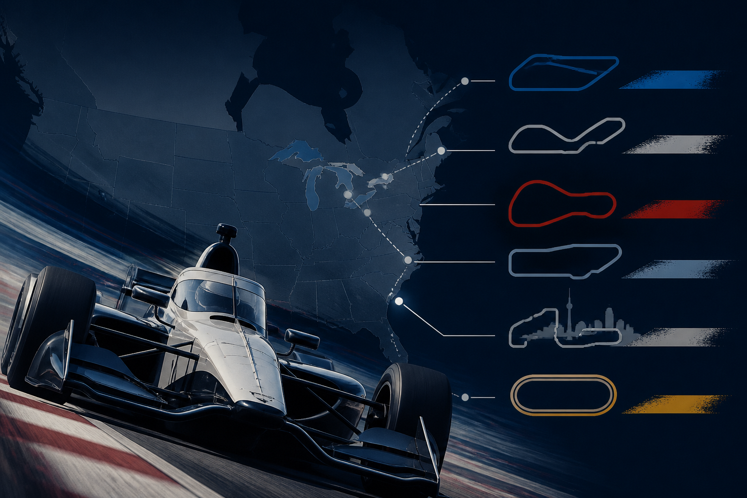 INDYCAR unveils second phase of 2027 schedule